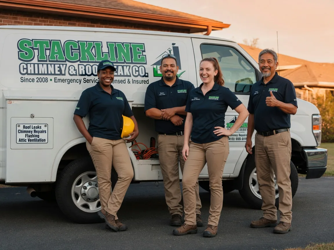 Chimney flashing repair company in Creve Coeur, IL